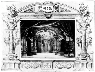 Díszlet: Mozarts Don Giovanni, 1875