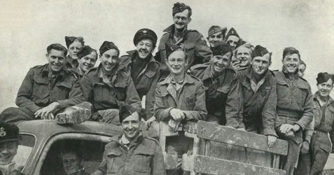 Sidi Barrani: a Brit Királyi Légierő földi személyzete, 1942-1943 körül, 1945