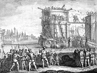 Damietta ostroma, Egyiptom, 13. század 18. század
