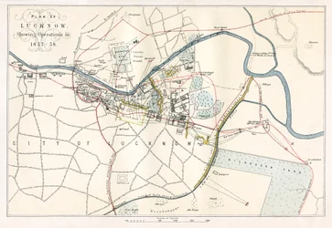 Lucknow ostroma, India, 1857, 1893