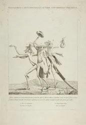 A chouanok és más ellenforradalmárok leírása, kb. 1793.