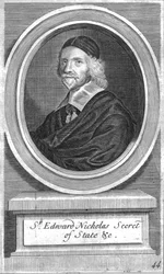 Sir Edward Nicholas, külügyminiszter, 17. század közepe-vége
