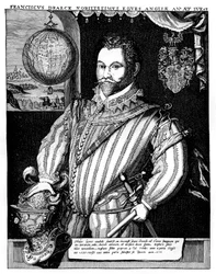 Sir Francis Drake, 16. század, 1910