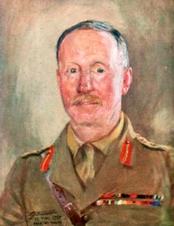 Sir WP Pulteney, brit első világháborús tábornok, 1926