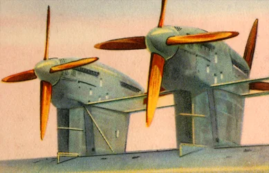 Kis átmérőjű fa légcsavarok, 1932.