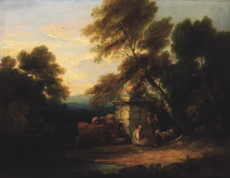 Kis táj, kb. 1750-1800.