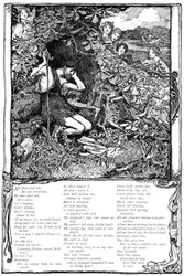 Dal Shakespeare A szenvedélyes zarándok című művéből, 1895