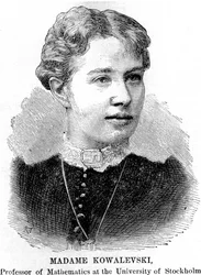 Sonia Sophie Kowalevski orosz matematikus, 1888