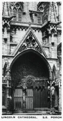 Délkeleti veranda, Lincoln Katedrális, 1920-as évek