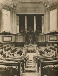 Splendid Hall a London Megyei Tanács tagjainak tanácskozására, 1935.