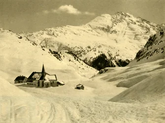 St Christoph am Arlberg, Ausztria, 1935.