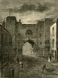 St. Johns Gate, Clerkenwell, 1872.