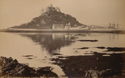 St. Michaels Mount, Cornwall, 1929.