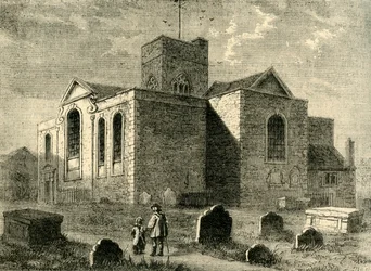 St. Nicholas Church, Deptford, 1878.