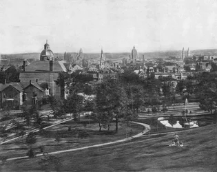 St Paul, Merriams Hill, Minnesota, USA, 1900.