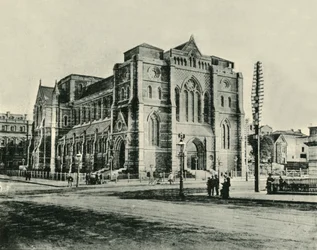 St. Pauls Cathedral, Melbourne, 1901.