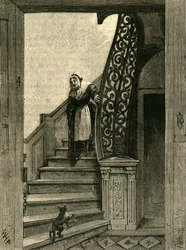 Lépcsőház a Southampton House-ban, 1872.