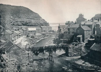 Staithes – Tenger felé nézve, 1895