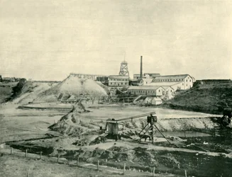 A keleti aranybánya csillaga, Ballarat, 1901.