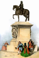 I. Károly szobra, Charing Cross, London, 1850