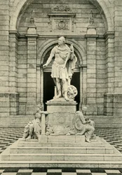 Lord Cornwallis szobra, 1925.