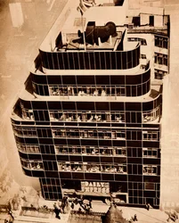 Acél, beton és üveg, modern épületek készítése, 1935.