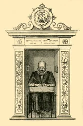 Stows emlékmű St. Andrew Undershaftban, 1872.