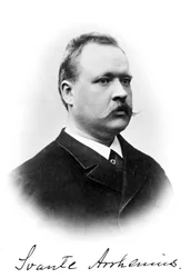 Svante Arrhenius 1859-1927, svéd fizikus és kémikus