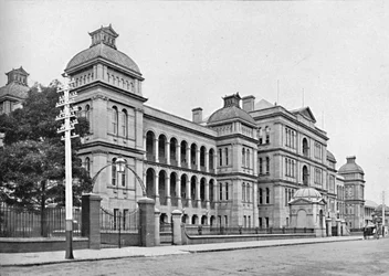 Sydney Kórház, Macquarie Street, 1900.