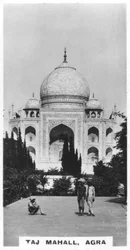 A Taj Mahal, Agra, Uttar Pradesh, India, 1925.
