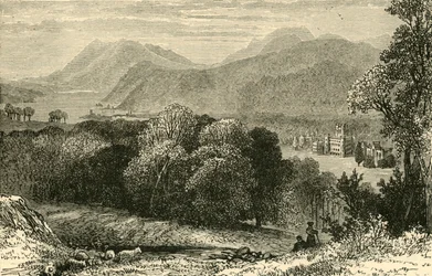 Taymouth kastély, 1898.