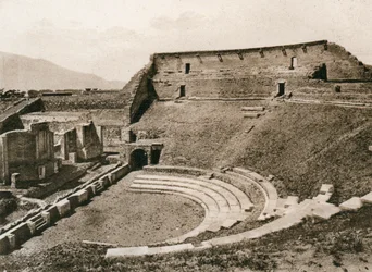 Tragic Theatre, Pompeii, Olaszország, 1900-as évek