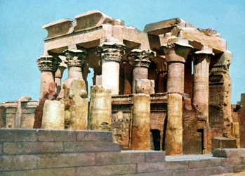 Kom Ombo temploma, Egyiptom, XX. század