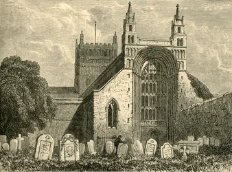 Tewkesbury apátság, 1898.