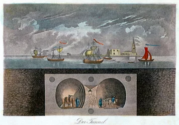 Temze alagút, c1830