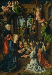 A Krisztus-gyermek imádása, valószínűleg 1496-1502.