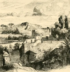 Az Aurelianus-fal, 1890.