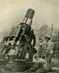 Az osztrák 12 hüvelykes ostromtarobica, 1914-1918, 1920 c.