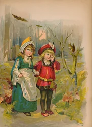 A csajok az erdőben, 1903