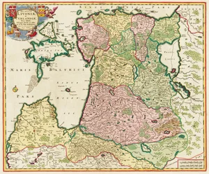 A Balti-tenger: Nova Tabula, 1705