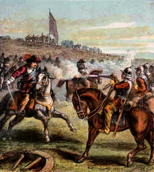 A Naseby-i csata, 1645, 1850 körül