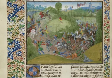 Az aljubarrotai csata 1385. augusztus 14-én, kb. 1470-1475 között.