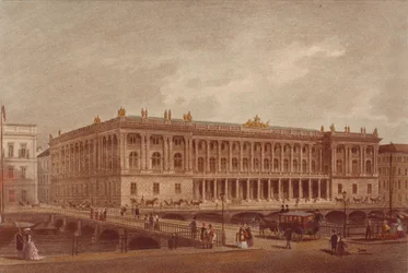 A berlini tőzsde a Burgstrasse-n, 1860-as évek vége – 1870-es évek eleje