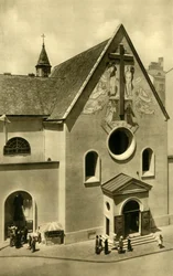 A kapucinus templom, Bécs, Ausztria, 1935.