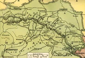 A Kárpátok hágói, 1919.