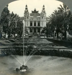 Kaszinó, Monte-Carlo, Monaco, 1900.