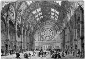 A Central Hall, Alexandra Palace, London, 1875