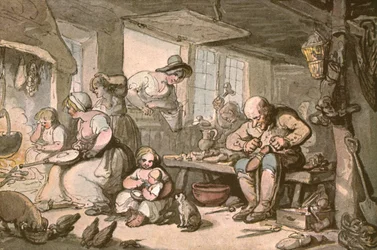The Cobblers Happy Family, c1900.