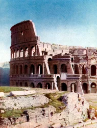 A Colosseum, Róma, Olaszország, 1933-1934