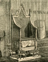 A koronázási szék, 1881.